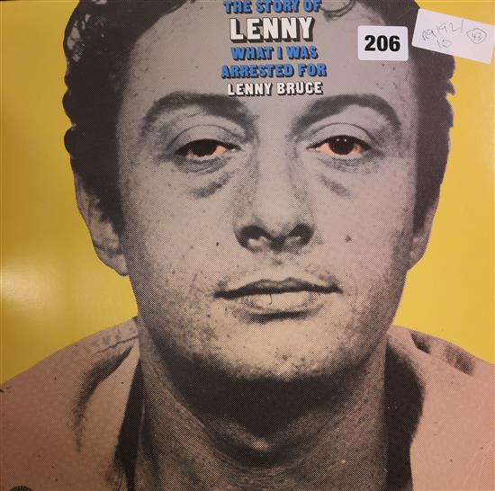 Forty-three comedy and spoken word records including The Goons, Lenny Bruce and Vivian Stanshall